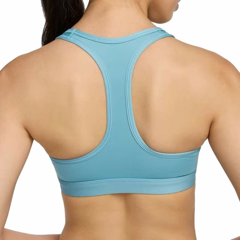 ナイキNIKEジムフィットネスヨガウェアスポーツブラスポブラブラトップウィメンズスウッシュMEDSPTブラDX6822-464レディース女性24FA秋冬