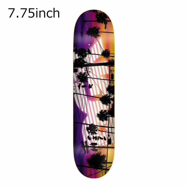 ディージーケーDGKスケボースケートボードデッキ板サンセットトワイライトSUNSETTWILIGHT7.75DON85-S