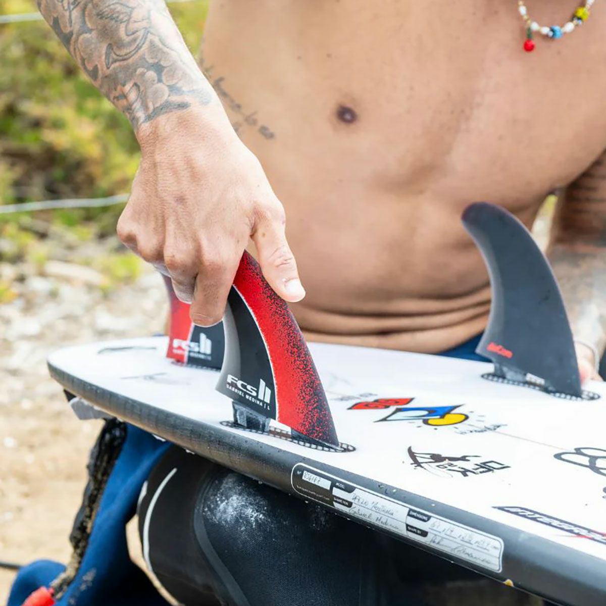 エフシーエス FCS サーフィン サーフ フィン FCS FCSII GM PC AC BLUE