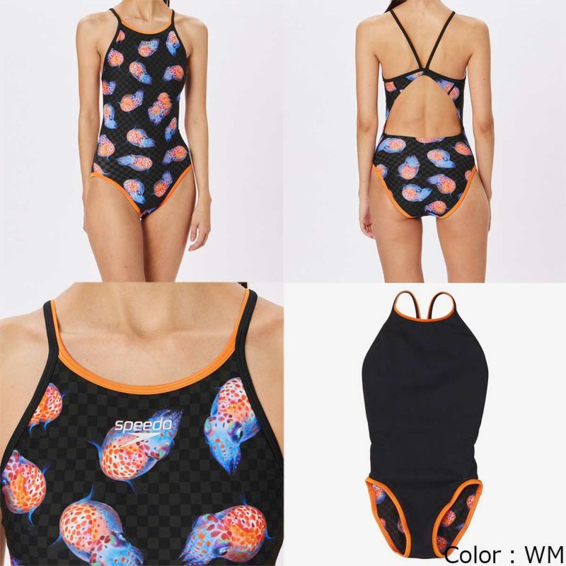 スピードSPEEDOスイムフィットネス競泳水着プランクトンターンズスーツPlanktonTurnSSuitSTW02465-WMレディース女性24FA秋冬