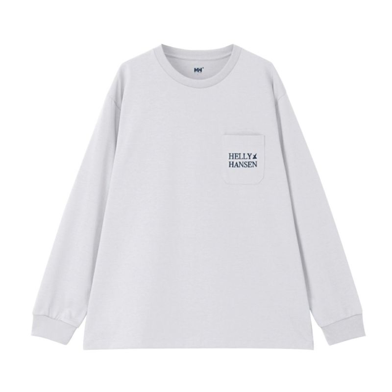 ヘリーハンセンHELLYHANSENアウトドアカジュアルウェア長袖TシャツロンTロングスリーブHHロゴセイルティーL/SHHLOGOSAILTEEHH32466-CWメンズレディースユニセックス24FA秋冬