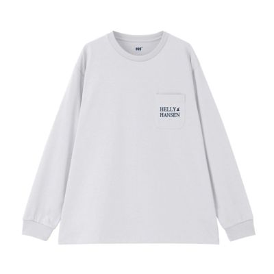 ヘリーハンセン HELLY HANSEN アウトドア カジュアル ウェア 長袖 Tシャツ ロンT ロング スリーブ HH ロゴ セイル ティー L/S HH LOGO SAIL TEE HH32466-CW メンズ レディース ユニセックス 24FW 秋冬