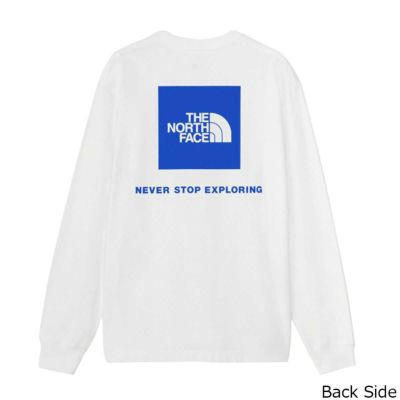 ザ・ノース・フェイスTHENORTHFACEアウトドアカジュアルウェア長袖TシャツロンTロングスリーブバックスクエアロゴティーL/SBACKSQUARELOGOTEENT82333-W2メンズレディースユニセックス24FA秋冬