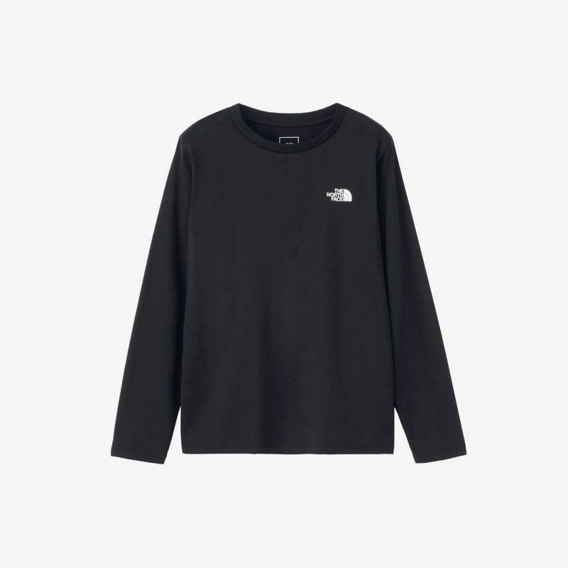 ザ・ノース・フェイスTHENORTHFACEジムフィットネスヨガウェア長袖TシャツロンTロングスリーブデジタルボックスロゴティーL/SDIGITALBOXLOGOTEENTW82487-Kレディース女性24FA秋冬