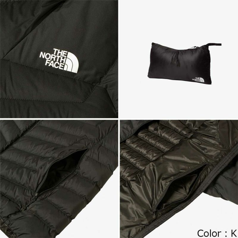 ザ・ノース・フェイスTHENORTHFACEアウトドアカジュアルウェアアウターダウンジャケットサンダーラウンドネックジャケットTHUNDERROUNDNECKJACKETNY82313-CLメンズ男性24FA秋冬