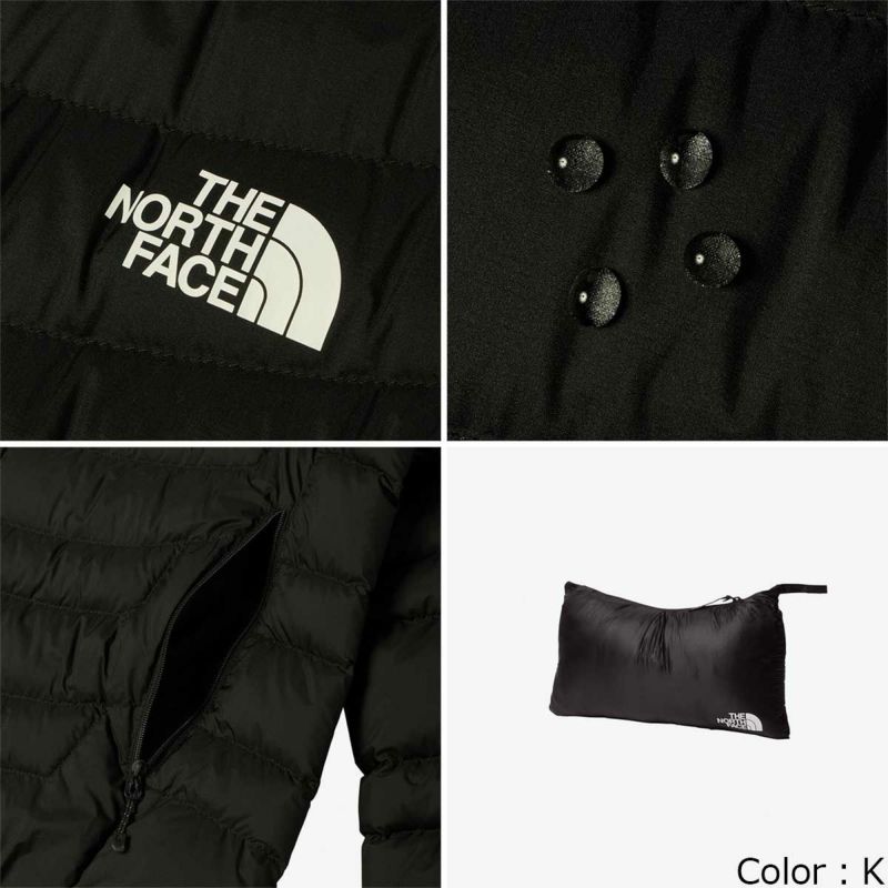 ザ・ノース・フェイスTHENORTHFACEアウトドアカジュアルウェアアウターダウンジャケットサンダーラウンドネックジャケットTHUNDERROUNDNECKJACKETNYW82313-CLレディース女性24FA秋冬