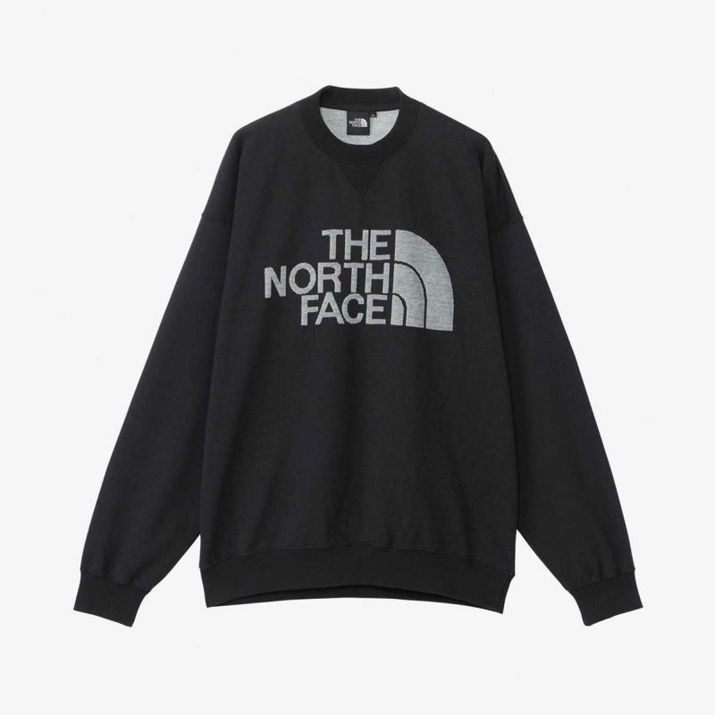 ザ・ノース・フェイスTHENORTHFACEアウトドアカジュアルウェアスウェットトレーナージャガードハーフドームクルーJACQUARDHALFDOMECREWNT62438-Kメンズレディースユニセックス24FA秋冬