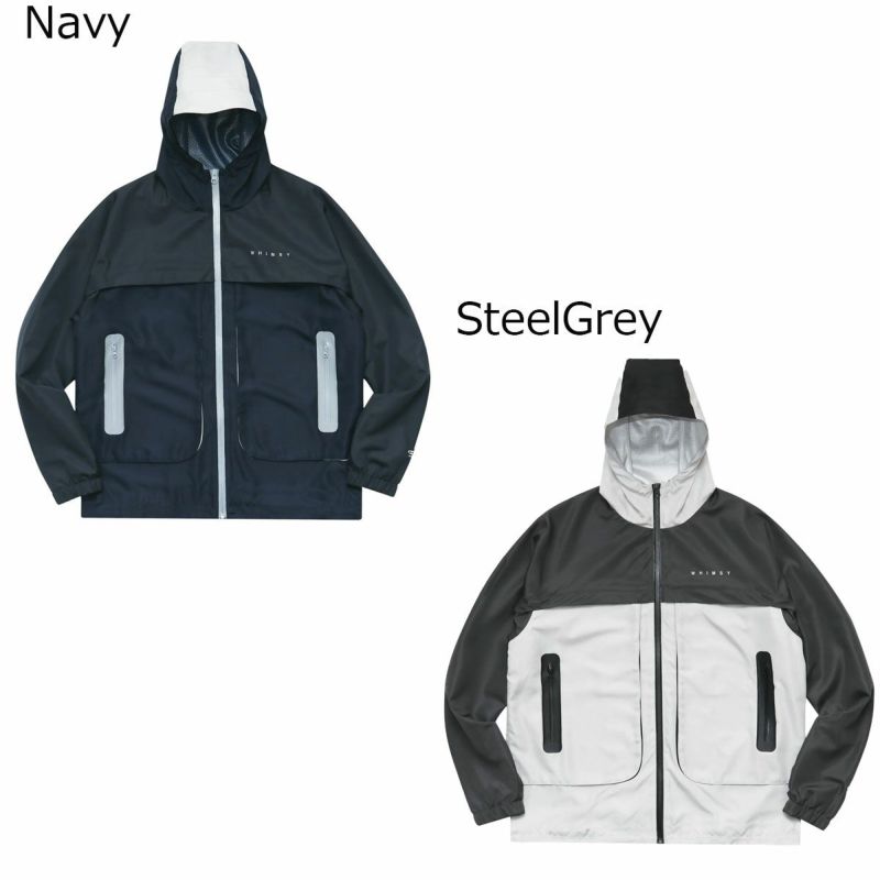 WHIMSY VILLAIN JACKET BLACK Mサイズ セール】【Whimsy / ウィムジー】VILLAIN JACKET（ナイロンジャケット