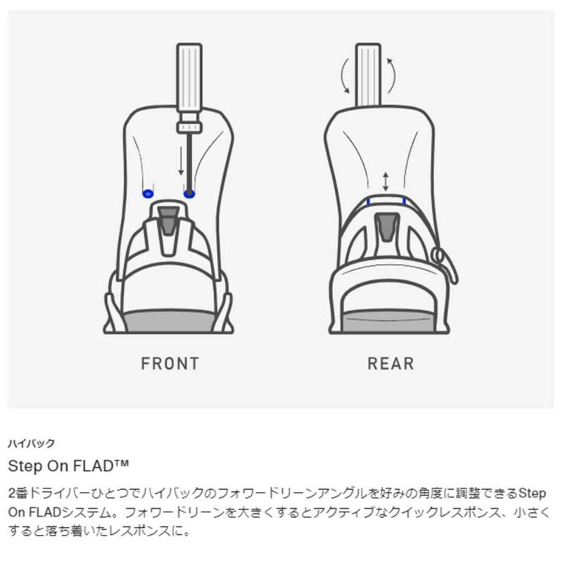 バートンBURTONスノボースノボスノーボードバインディングビンディングStepOn(R)ジェネシスRe:FlexスノーボードバインディングStepOn(R)Re:FlexGenesisBinding22960103402メンズ男性24-25