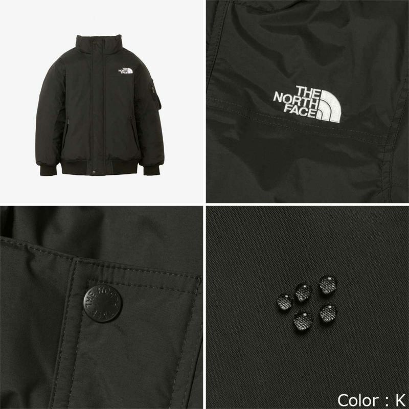 ザ・ノース・フェイスTHENORTHFACEスノボースノボスノーボードウェアジャケットウィンターボンバージャケットTNFWinterBomberJacketNYJ82309-FXジュニアキッズ子ども男の子女の子24-25