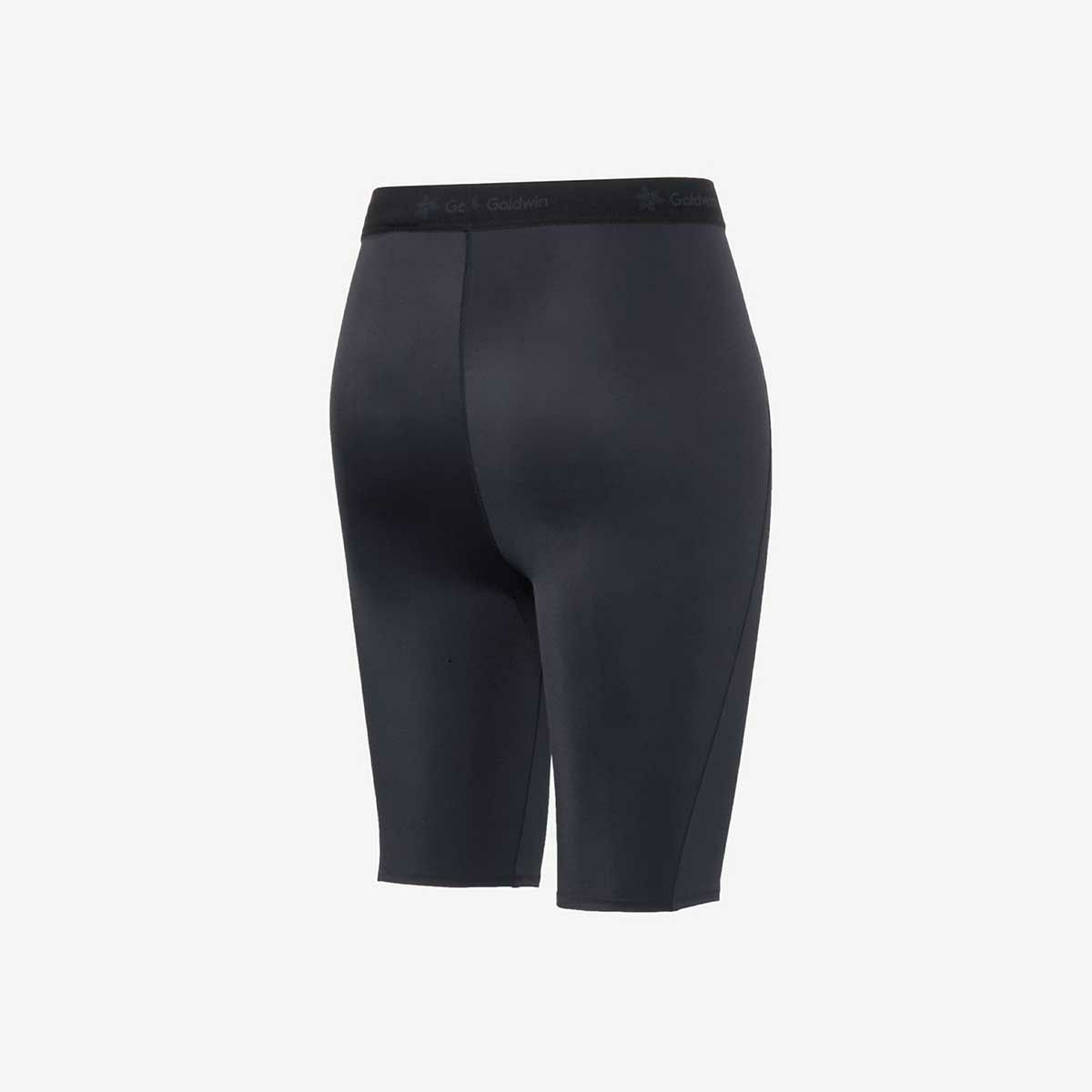ゴールドウインGOLDWINランニングウェアボトムスショートハーフパンツ短パンC3fitコンプレッションハーフタイツCMPSHALFTIGHTSGCW04366-BKレディース女性