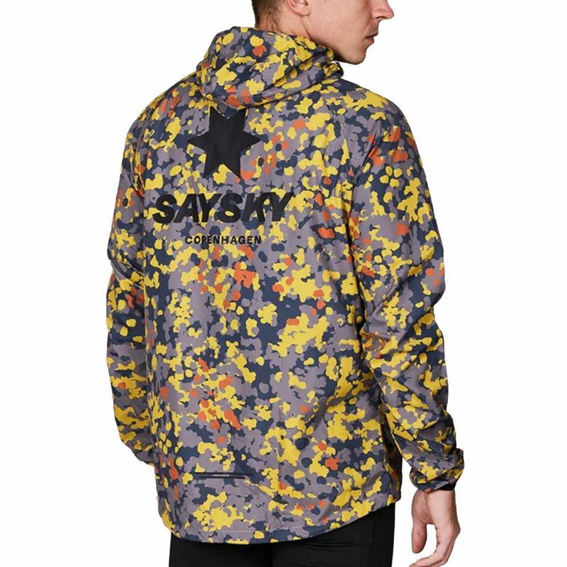 セイスカイ SAYSKY ランニング ウェア アウター ジャケット ランニングジャケット Camo Pace Jacket MMRJA03 メンズ  レディース ユニセックス 24HO 秋冬｜SAYSKY セイスカイ｜大阪・心斎橋のスポーツ用品店スポタカ公式ONLINE STORE