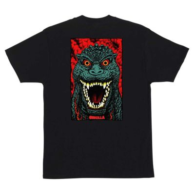 サンタクルーズSANTACRUZスケボースケートボードウェア半袖TシャツGODZILLADESTROYERSTRIPESS/S-T510245401メンズ男性24HO秋冬