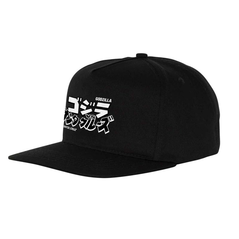 サンタクルーズSANTACRUZスケボースケートボード帽子キャップGODZILLAvsSANTACRUZSNAPBACK510245701メンズレディースユニセックス24HO秋冬