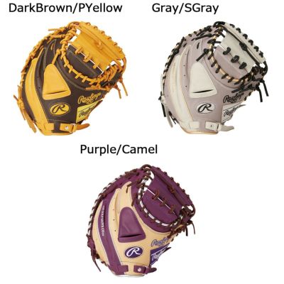 ローリングス Rawlings ベースボール 野球 ソフトボール グラブ ミット グローブ 軟式 ハイパーテック カラー シンク HYPER TECH COLOR SYNC キャッチャー用 GR4FHTC2AF メンズ レディース ユニセックス 24FA 秋冬