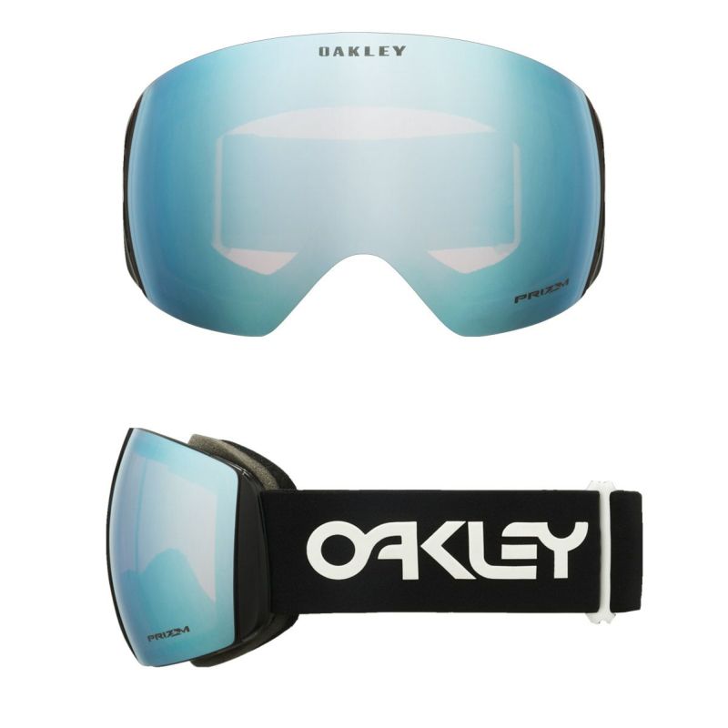 オークリースノーゴーグルメンズレディースFLIGHTDECKLFACTORYPILOTBLACKOO7050-8322-23OAKLEY