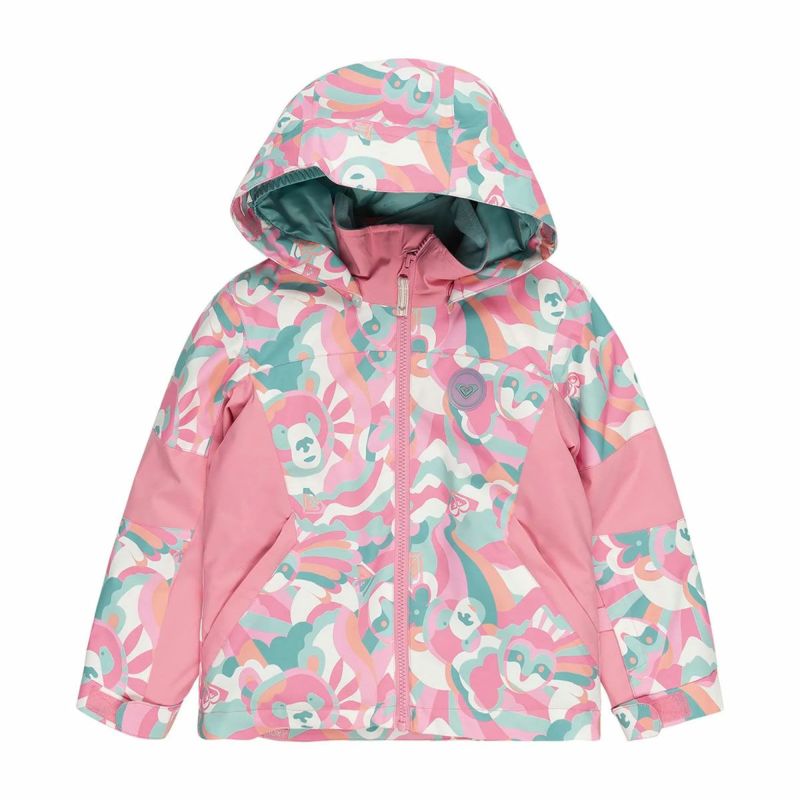 ロキシーROXYスノボースノボスノーボードウェアジャケットSNOWYTALEJKERLTJ03025ジュニアキッズ子ども女の子24-25