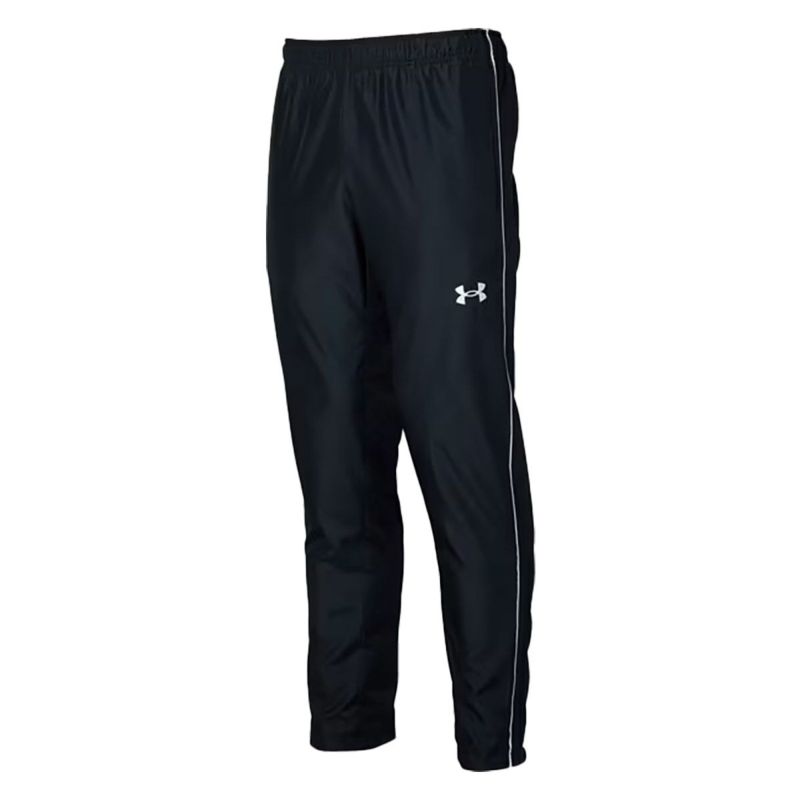 アンダーアーマーUNDERARMOURジムフィットネスヨガウェアボトムスロングパンツ長ズボンUAチームストームウーブンメッシュパンツ1372496-001メンズレディースユニセックス24FA秋冬