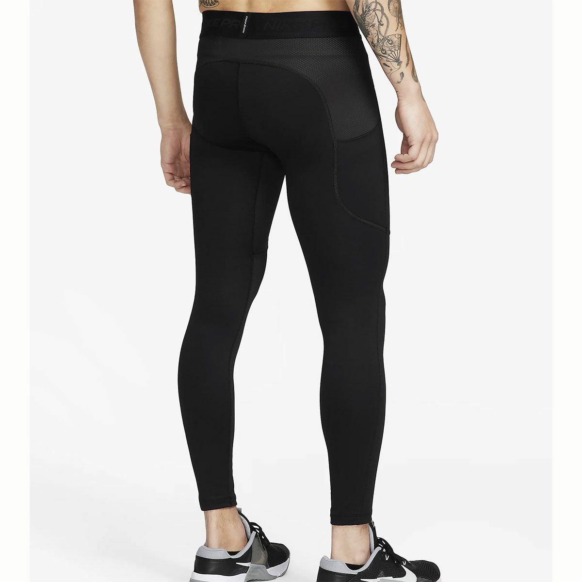 ナイキNIKEジムフィットネスヨガウェアボトムスインナーアンダーパンツショーツナイキプロウォームタイツFB7962-010メンズ男性24HO秋冬