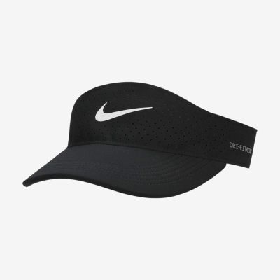 ナイキNIKEジムフィットネスヨガサンバイザーDri-FITADVエースバイザーFB5641-010メンズレディースユニセックス24FA秋冬