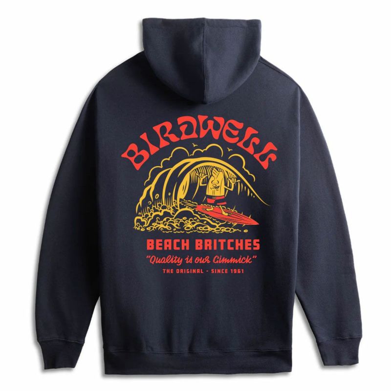 バードウェルBIRDWELLサーフィンサーフウェアスウェットパーカーSurfinBirdieHoodie1SS1-0014メンズ男性24HO秋冬