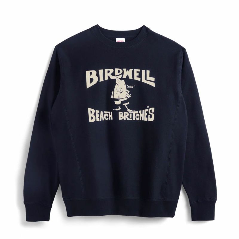 バードウェルBIRDWELLサーフィンサーフウェアスウェットトレーナーLicensePlateSweatshirt1SS1-0018メンズ男性24HO秋冬