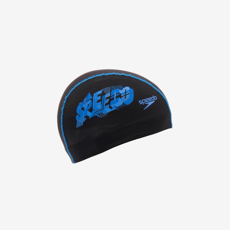 スピードSPEEDOスイムフィットネス競泳キャップスリーディーロゴメッシュキャップ3DLogoMeshCapSE12466-BLメンズレディースユニセックス