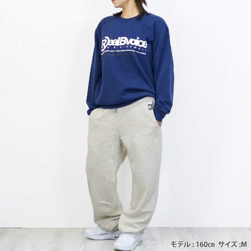 リアルビーボイスRealBvoiceサーフィンサーフウェアウェアボトムスロングパンツ長ズボンWAISTWARMERSWEATPANTSウエストウォーマースウェットパンツメンズ男性24HO秋冬