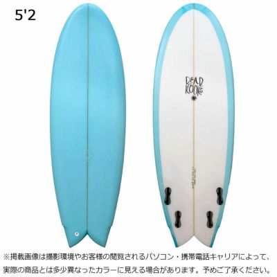 デッドクークスサーフボードDEADKOOKSSURFBOARDSサーフィンサーフサーフボード板DEADKOOKSTORO5'2TINTPU220000029601