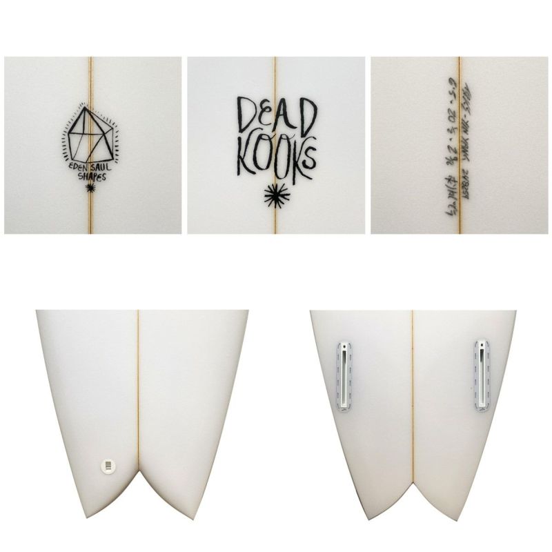 デッドクークスサーフボードDEADKOOKSSURFBOARDSサーフィンサーフサーフボード板DEADKOOKSYINGYANG6'5CLEARPU220000029609