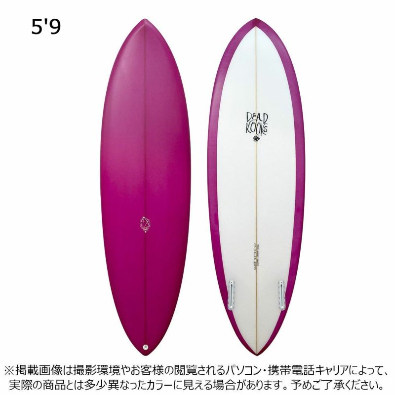 デッドクークスサーフボードDEADKOOKSSURFBOARDSサーフィンサーフサーフボード板DEADKOOKSHELLCAT5'9TINTPU220000029616