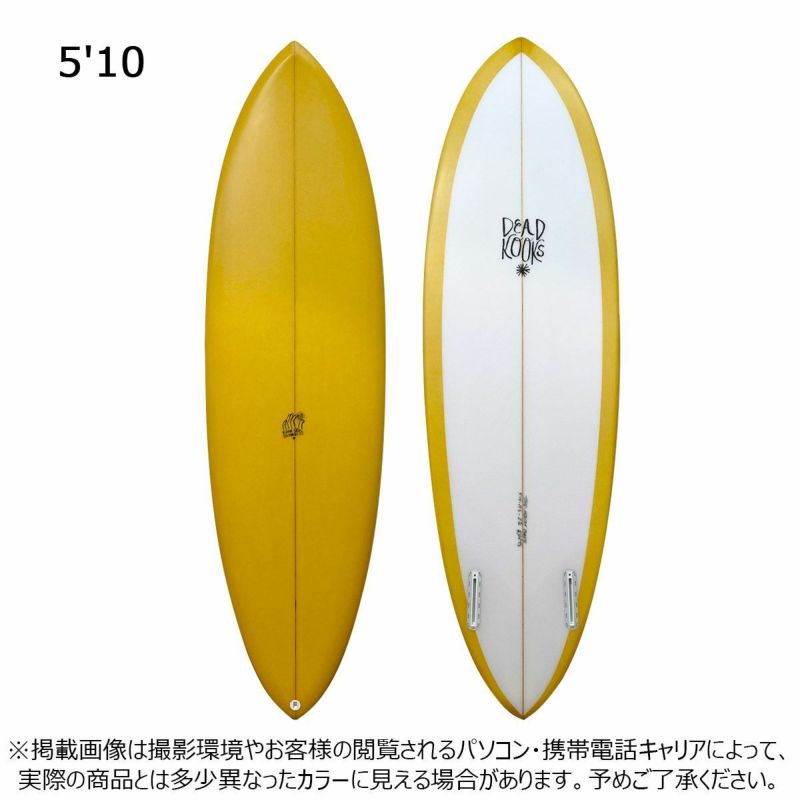 デッドクークスサーフボードDEADKOOKSSURFBOARDSサーフィンサーフサーフボード板DEADKOOKSHELLCAT5'10TINTPU220000029617