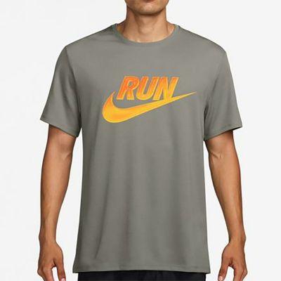 ナイキNIKEランニングウェア半袖TシャツマイラーランエナジーDri-FIT半袖ランニングトップHJ3565-320メンズ男性25SP春夏