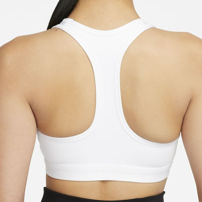 ナイキNIKEジムフィットネスヨガウェアスポーツブラスポブラブラトップスウッシュミディアムサポートパッディドスポーツブラDX6822-100レディース女性25SP春夏