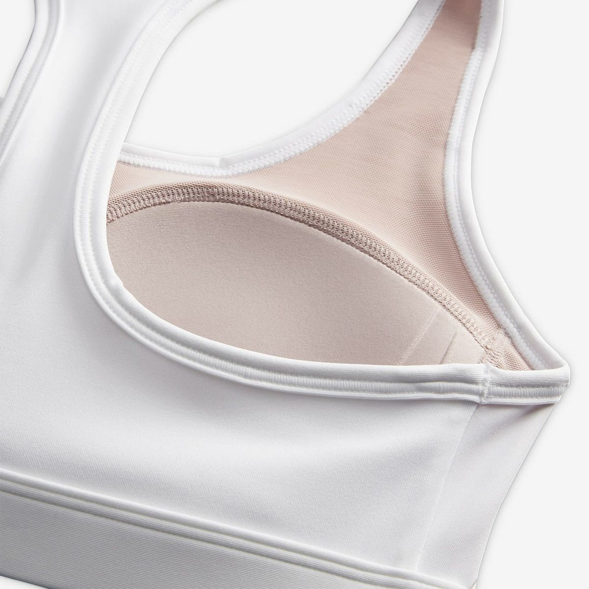 ナイキNIKEジムフィットネスヨガウェアスポーツブラスポブラブラトップスウッシュミディアムサポートパッディドスポーツブラDX6822-100レディース女性25SP春夏