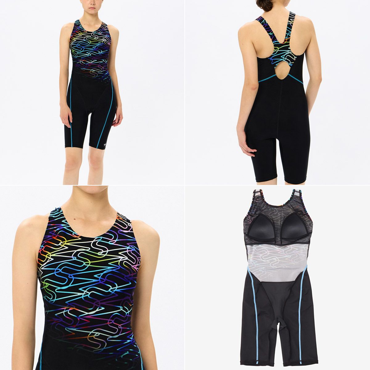 スピードSPEEDOスイムフィットネス水着モノグラムジャパン2ルースンニースキンMJ2LoosenKneeskinSFW12520-MTレディース女性25S1春夏