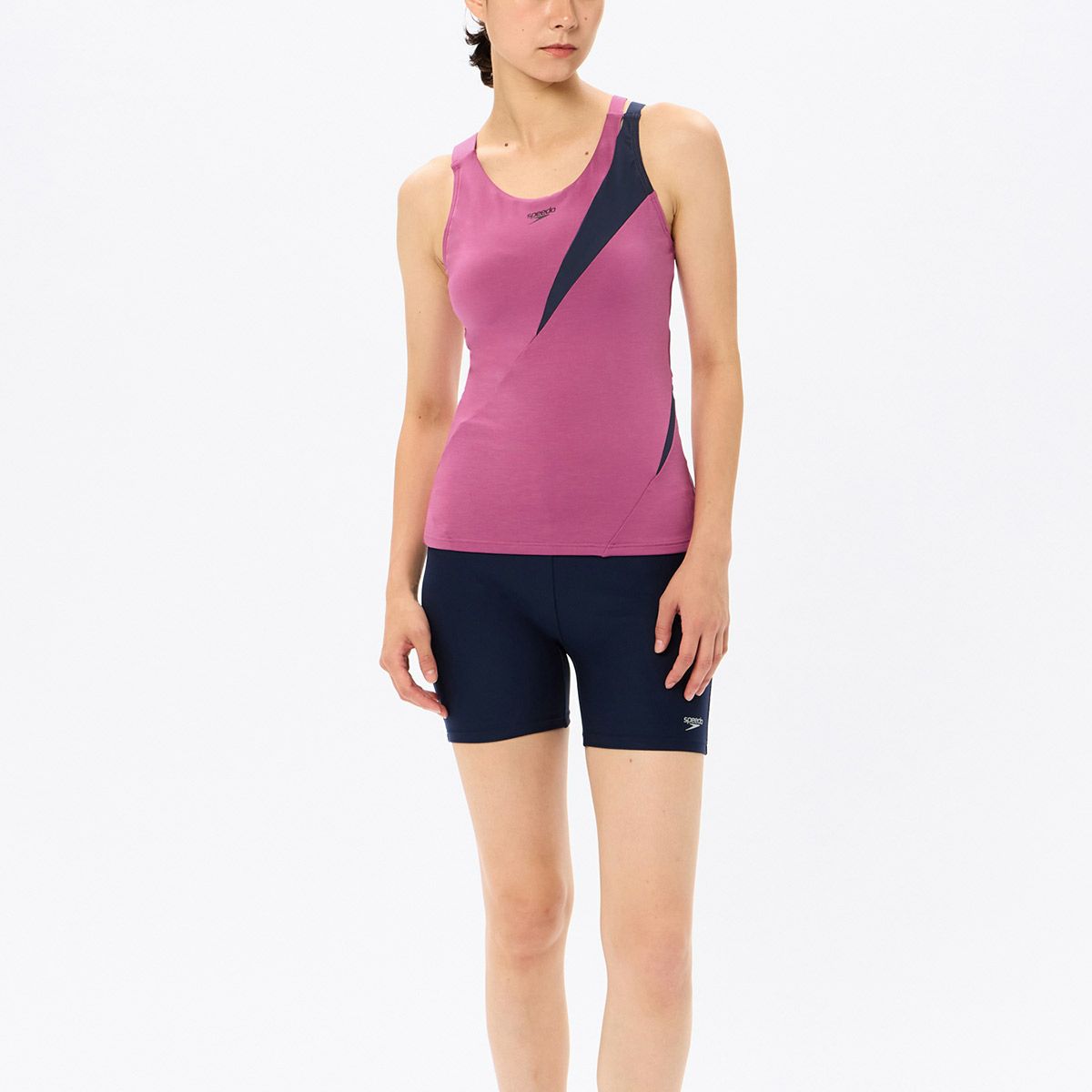 スピードSPEEDOスイムフィットネス水着ディアゴナセパレーツDiagonaSeparatesSFW22215-HMレディース女性25S1春夏