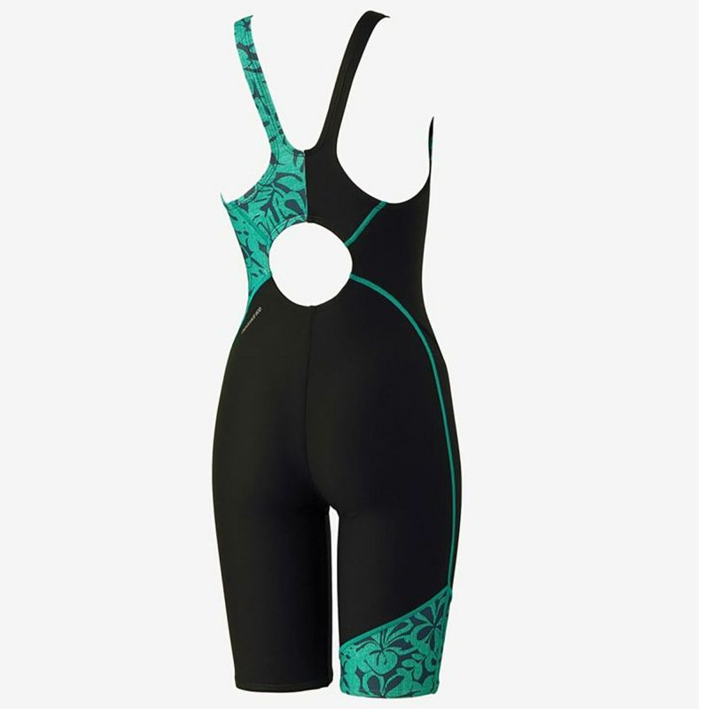 スピードSPEEDOスイムアロアロターンズパズルミニオープンバックニースキンAloaloTurnSPuzzleM/OKneeskinSTW12508-NGレディース女性25S1春夏