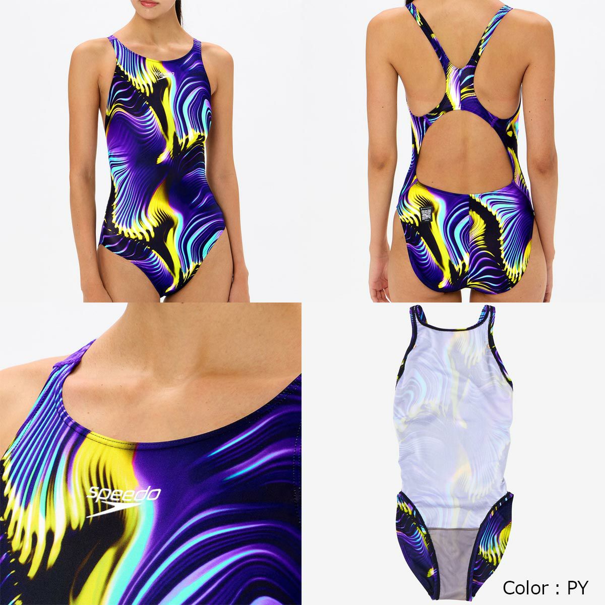 スピードSPEEDOスイム競泳水着フレックスシグマカイエイムカットスーツ2FLEXΣχAimcutSuitIISCW02501F-BRレディース女性25S1春夏