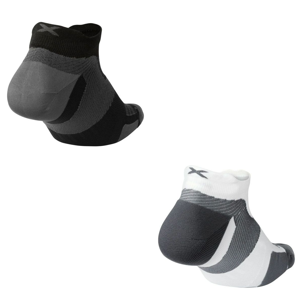 2XUツータイムズユーランニングソックス靴下VeUltralightNoShowSocksベクターウルトラライトクルーノーショーソックスUA7027Eメンズレディースユニセックス25SP春夏