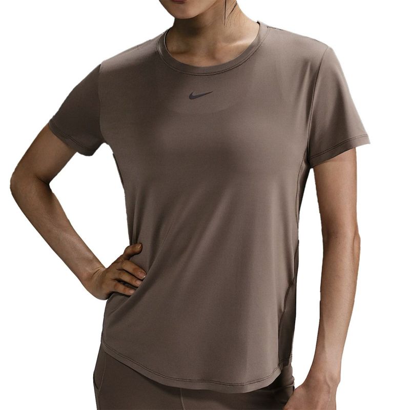 ナイキNIKEジムフィットネスヨガウェア半袖TシャツワンクラシックDri-FITショートスリーブトップFN2799-233レディース女性25SP春夏