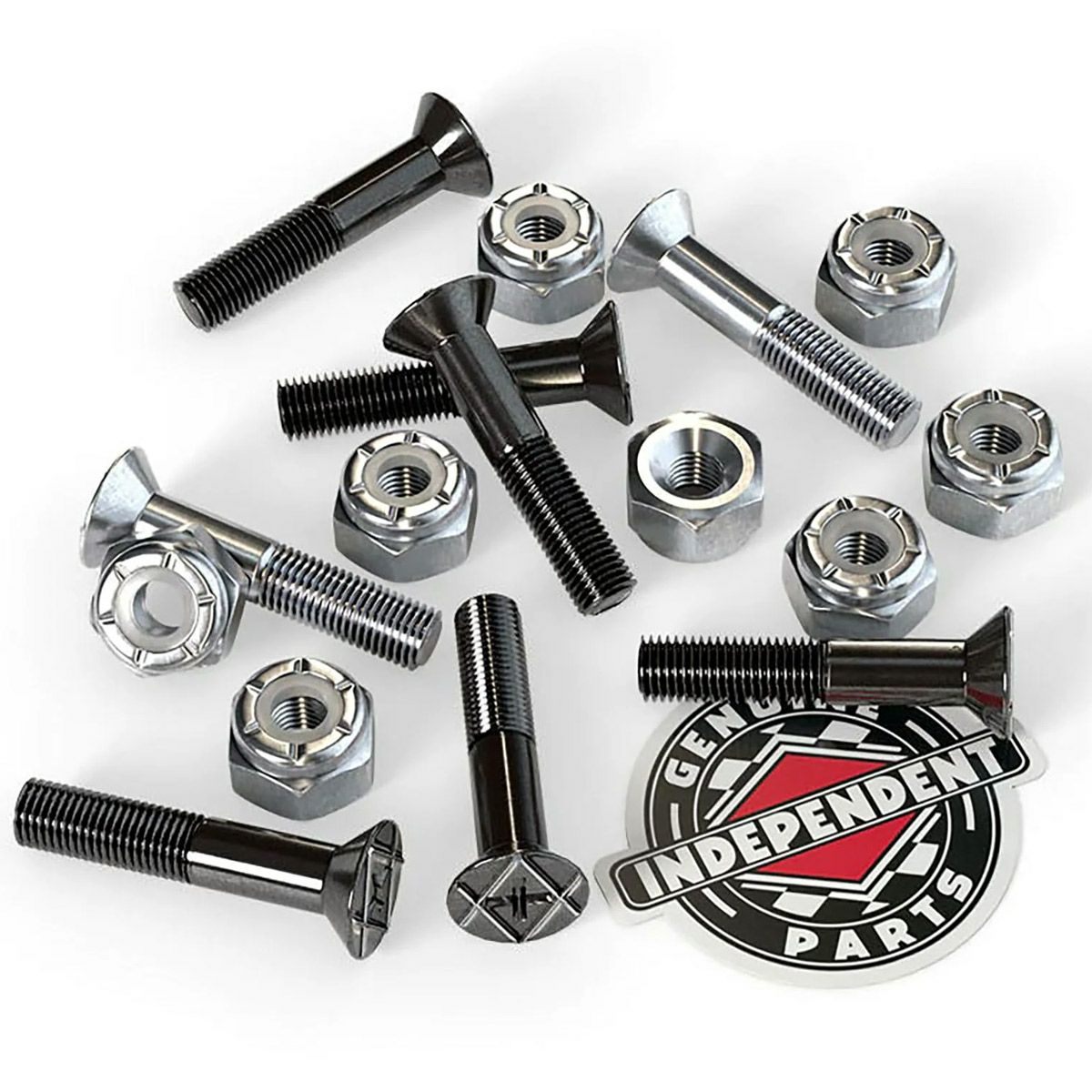 インディペンデントINDEPENDENTスケボースケートボードビスGPARTSHARDWARE1+BK/SV35010122