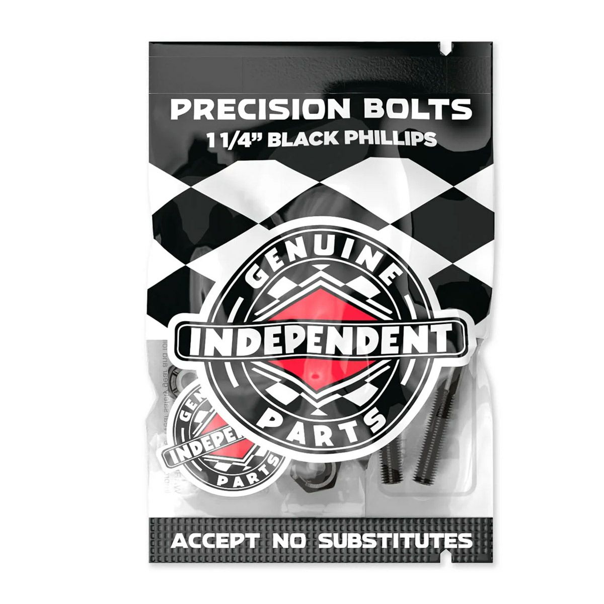 インディペンデントINDEPENDENTスケボースケートボードビス11/4BLACKPHILLIPS35010124