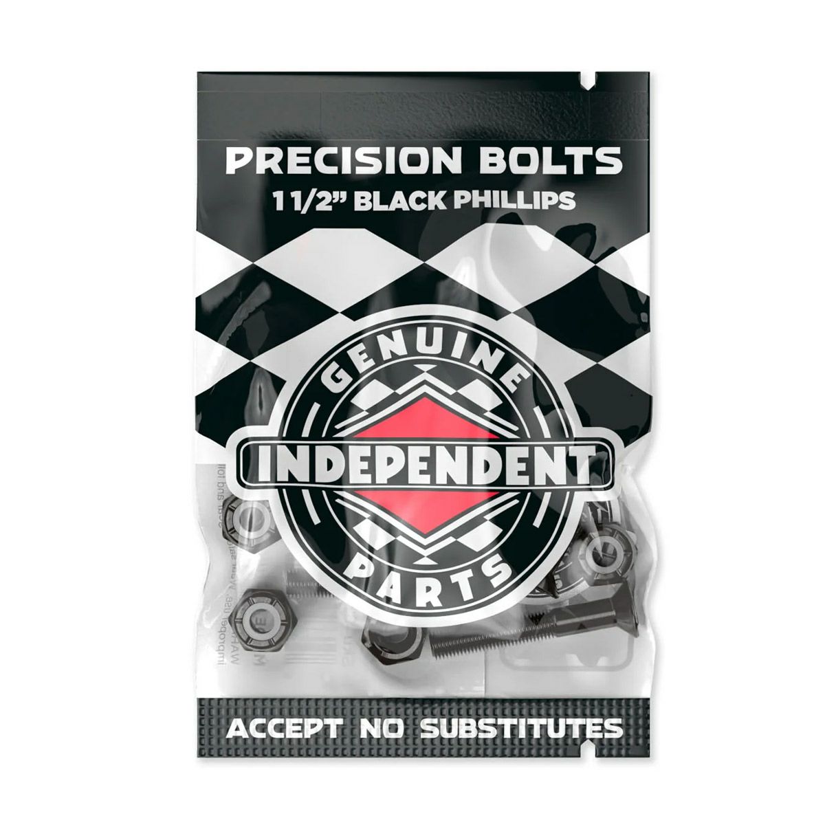 インディペンデントINDEPENDENTスケボースケートボードビス11/2BLACKPHILLIPS35010125