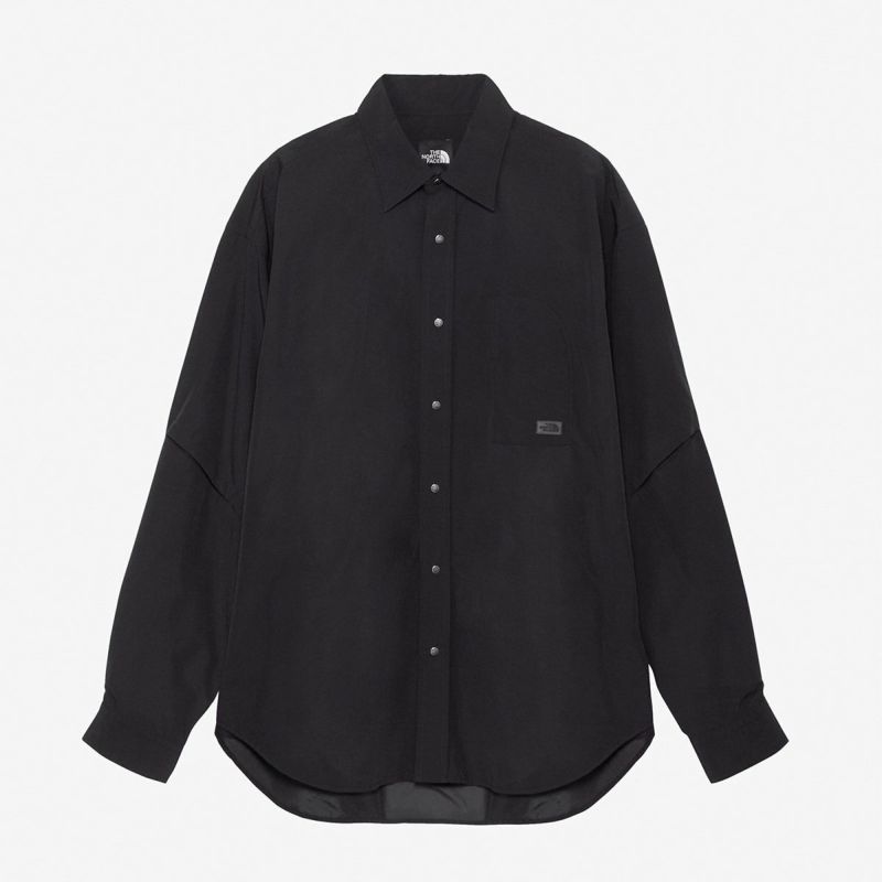 ザ・ノース・フェイスTHENORTHFACEアウトドアカジュアルウェア長袖シャツロングスリーブエンライドシャツL/SENRIDESHIRTNR62461-Kメンズレディースユニセックス25SS春夏