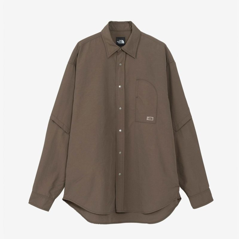 ザ・ノース・フェイスTHENORTHFACEアウトドアカジュアルウェア長袖シャツロングスリーブエンライドシャツL/SENRIDESHIRTNR62461-SKメンズレディースユニセックス25SS春夏