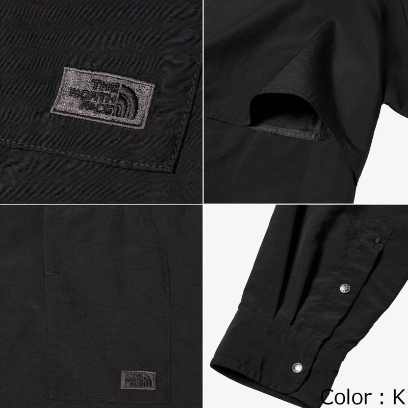 ザ・ノース・フェイスTHENORTHFACEアウトドアカジュアルウェア長袖シャツロングスリーブエンライドシャツL/SENRIDESHIRTNR62461-SKメンズレディースユニセックス25SS春夏