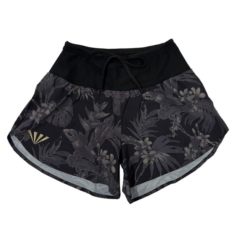 ジンガーJINGERランニングウェアボトムスショートハーフパンツ短パンマルチポケット付きランニングパンツJF-2055-BLKレディース女性24FA秋冬