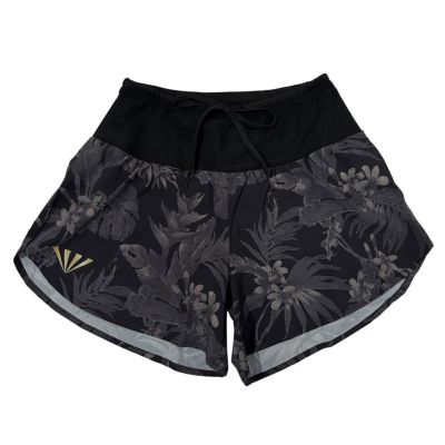 ジンガーJINGERランニングウェアボトムスショートハーフパンツ短パンマルチポケット付きランニングパンツJF-2055-BLKレディース女性24FA秋冬