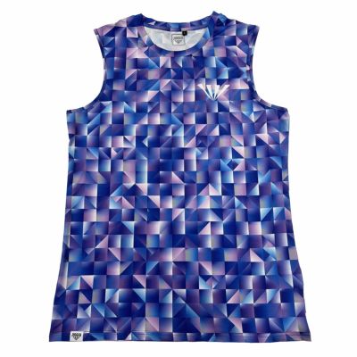 ジンガー JINGER ランニング ウェア ノースリーブ タンクトップ ノースリーブシャツ JM-6018-BLU メンズ 男性 24FA 秋冬